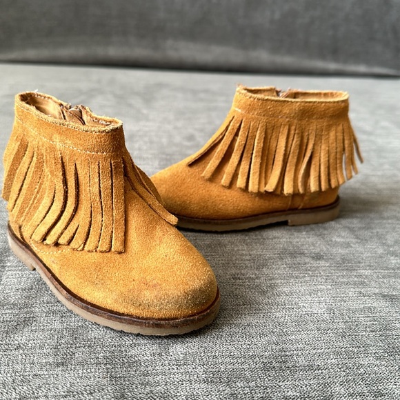 GUC ZARA Fringe Boots - Picture 5 of 6
